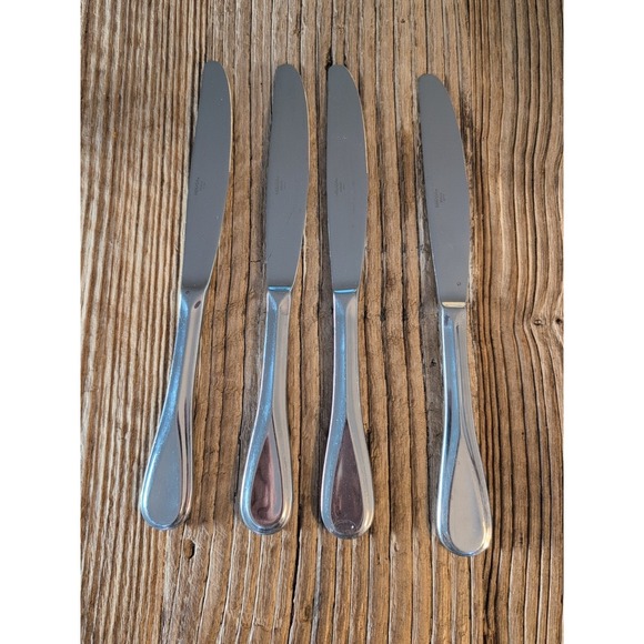 Mikasa Other - Mikasa Bravo Stainless Glossy 4 Dinner Knives 4 Pieces